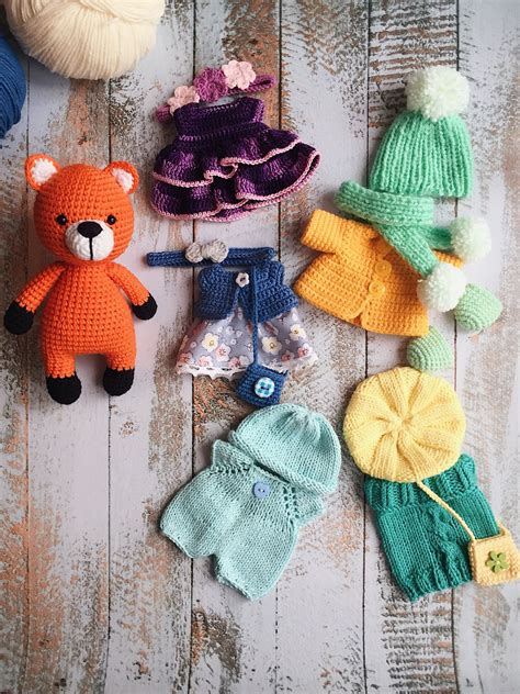 crochet stuffed animal clothes